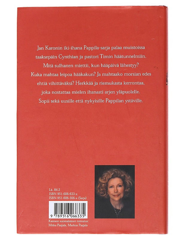 Rakkauden muistoja pappilasta - Karon, Jan - Romaanit ja novellit - 10105554452 - 1
