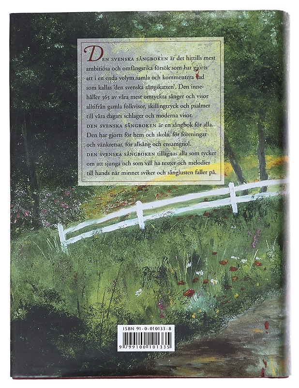 Den Svenska Sångboken - Anders Palm ja Johan Stenström - Musiikki- ja elokuvakirjat - 10105554462 - 1