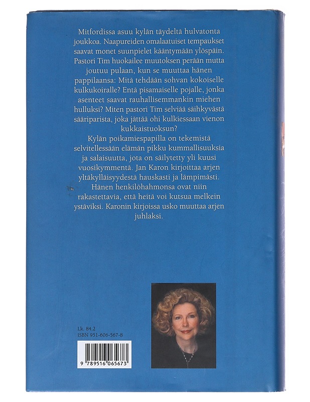 Pappila keskellä elämää / 1 Ovet Auki Pappilaan - Karon, Jan - Romaanit ja novellit - 10105554466 - 1