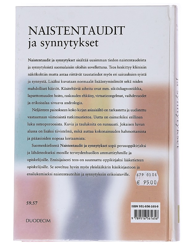Naistentaudit ja synnytykset - Olavi Ylikorkala - Tietokirjat ja oppaat - 10105554474 - 1