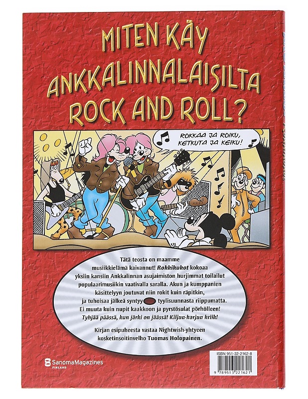 Aku Ankka : Rokkikukot - Perälä - Sarjakuvat - 10105554495 - 1