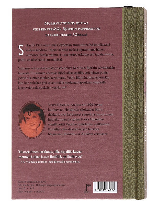 Synnin jäljet: Karl Axel Björkin tutkimuksia, osa 10 - Virpi Hämeen-Anttila - Jännitys ja dekkarit - 10105554504 - 1