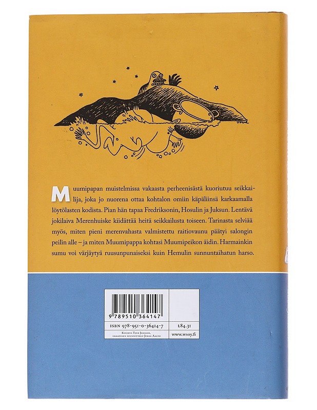 Muumipapan urotyöt - Jansson, Tove - Lastenkirjat - 10105554525 - 1