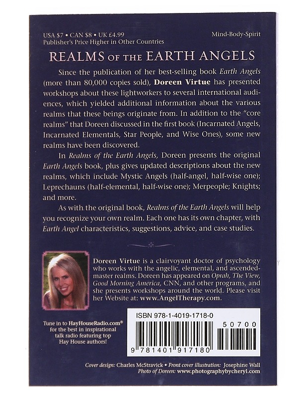 Realms of the Earths Angels -Doreen Virtue - Romaanit ja novellit - 10105554541 - 1