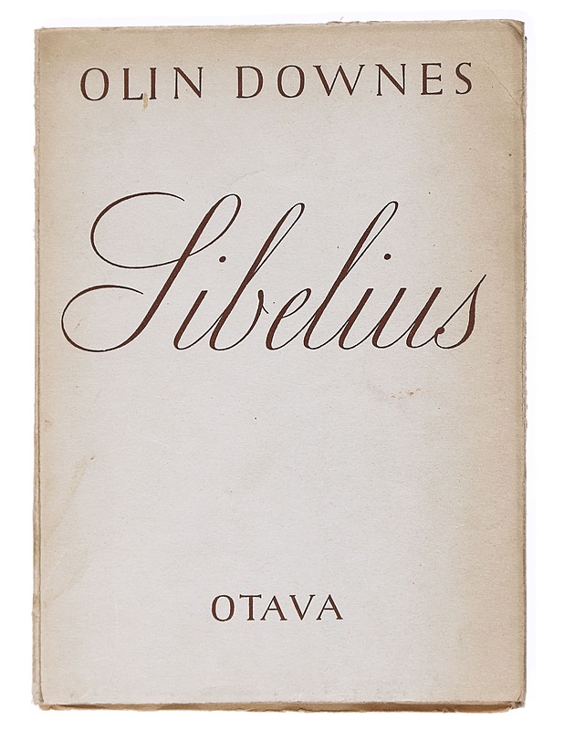 Sibelius -Olin Downes - Romaanit ja novellit - 10105554602 - 0