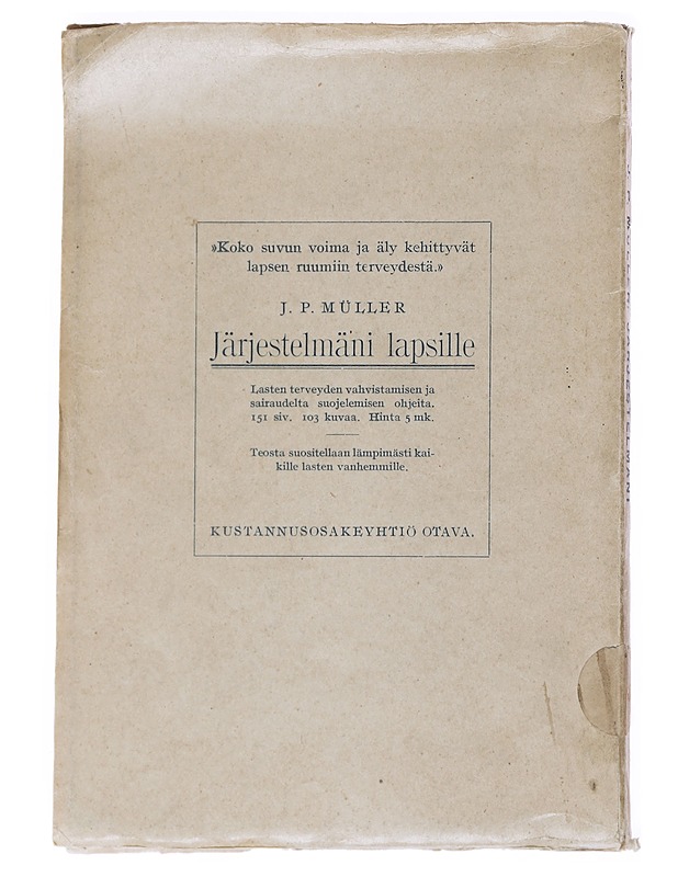 Järjestelmäni -J. P. Muller - Kaunokirjallisuus - 10105554607 - 1