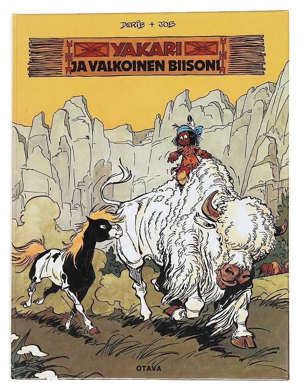 Yakari ja Valkoinen Biisoni - Derib - Sarjakuvat - 10105554606 - 0
