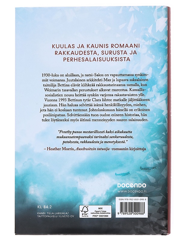 Dachaun posliinintekijä - Sarah Freethy - Romaanit ja novellit - 10105554613 - 1
