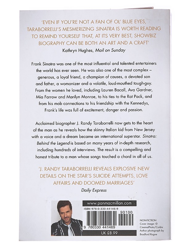 Sinatra: behind the legend - Taraborrelli, J. Randy - Elämäkerrat ja muistelmat - 10105554651 - 1