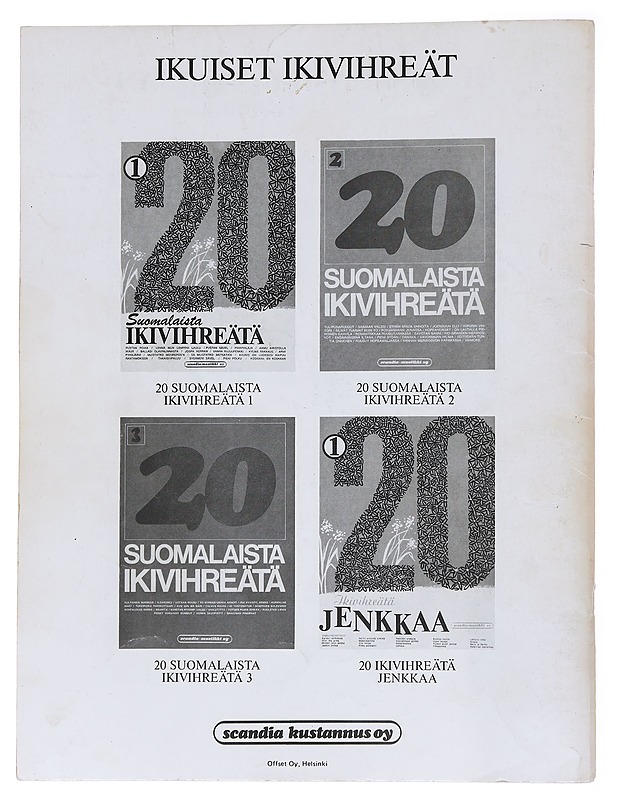 Tunnetuimmat suomalaiset valssit - nuottivihko - Musiikki- ja elokuvakirjat - 10105554665 - 1