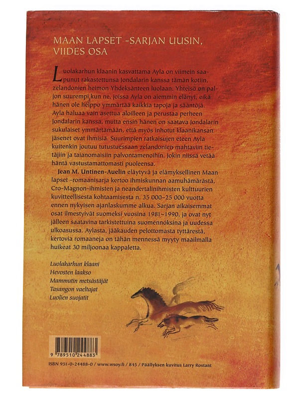 Luolien Suojatit -Jean M. Untinenauel - Romaanit ja novellit - 10105554668 - 1