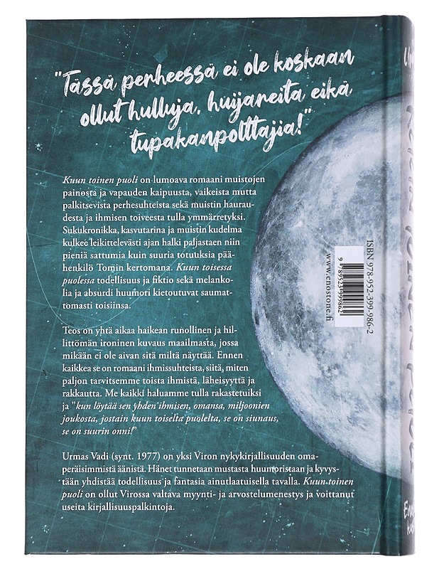 Kuun toinen puoli - Vadi, Urmas - Romaanit ja novellit - 10105554731 - 1