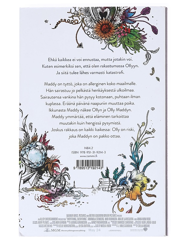 Kaikki kaikessa - Yoon, Nicola - Romaanit ja novellit - 10105554743 - 1