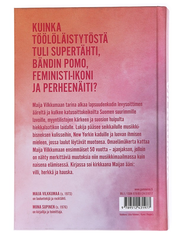 Vilkkumaa - Vilkkumaa, Maija - Elämäkerrat ja muistelmat - 10105554754 - 1