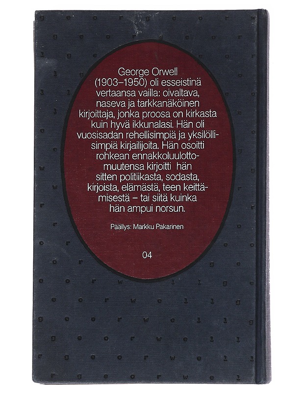Kun ammuin norsun ja muita esseitä - George Orwell - Romaanit ja novellit - 10105554777 - 1