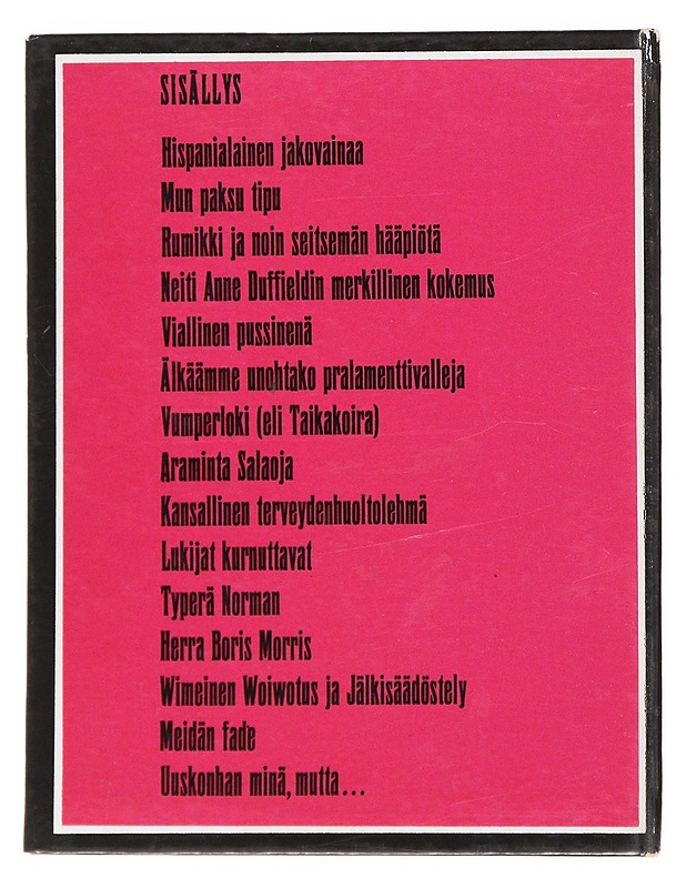Hispanialainen jakovainaa - Lennon, John - Romaanit ja novellit - 10105554774 - 1