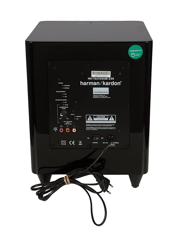 HARMAN/KARMON HKTS 210SUB/230 -subwoofer-aktiivikaiutin  - Audio - 10105554785 - 1