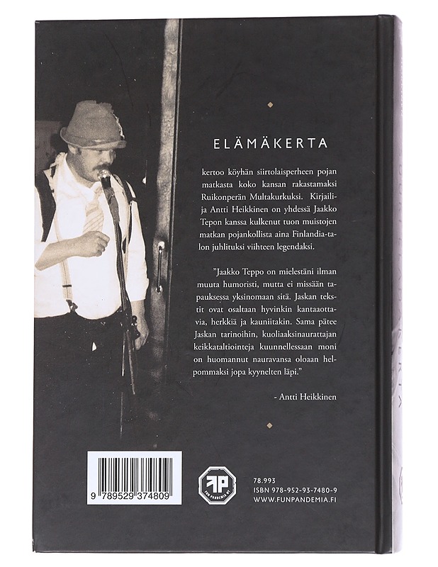Jaakko Teppo / suuri elämäkerta : multakurkun muistelmia - Teppo, Jaakko - Elämäkerrat ja muistelmat - 10105554807 - 1