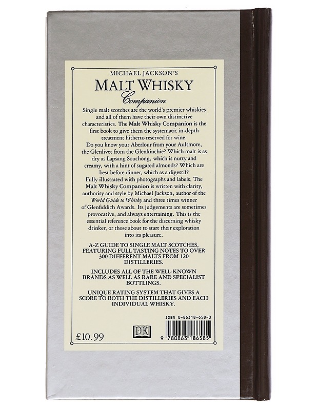 Malt whisky companion - Michael Jackson - Harrastekirjat - 10105554805 - 1