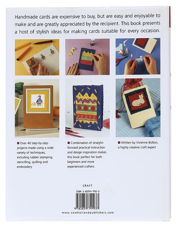 The big book of Greeting Cards -Bolton, Vivienne - Harrastekirjat - 10105554812 - 1