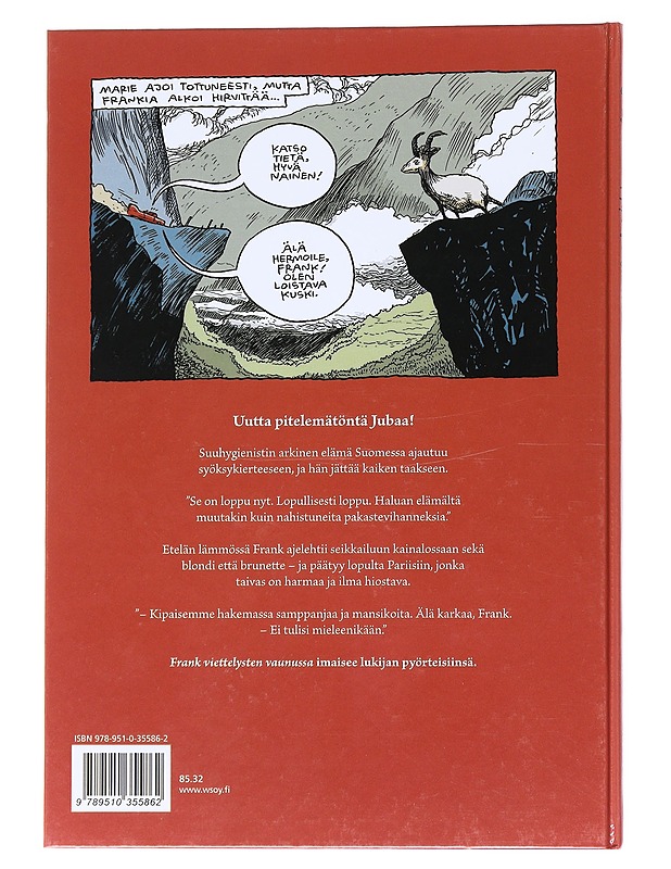 Frank viettelysten vaunussa - Juba - Sarjakuvat - 10105554865 - 1