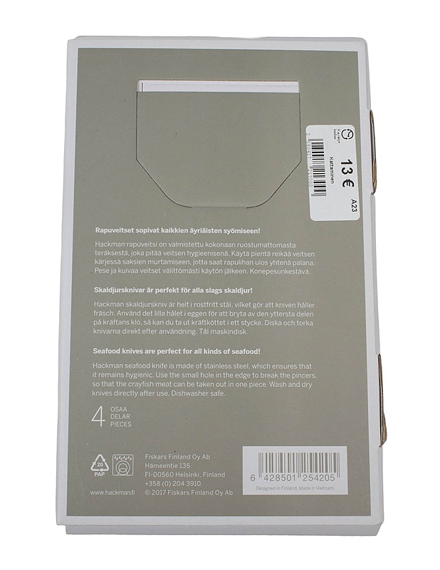 HACKMAN rapuveitset, 4 kpl - Designsuosikit - 10105554869 - 1
