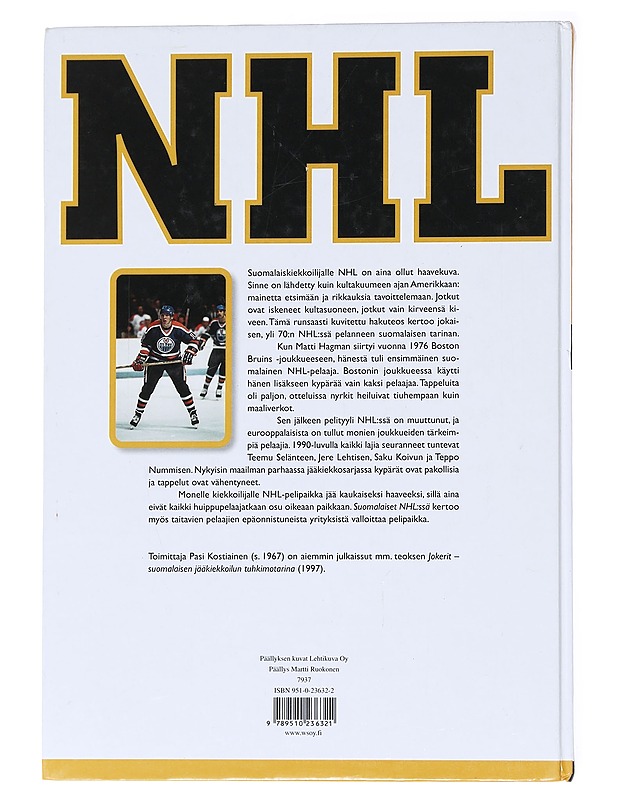 Suomalaiset NHL:ssä - Pasi Kostiainen - Elämäkerrat ja muistelmat - 10105554904 - 1