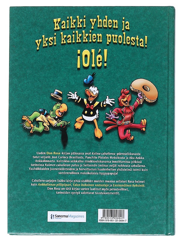 Kolmen caballeron paluu ja muita Don Rosan parhaita - Rosa, Don - Lastenkirjat - 10105554928 - 1