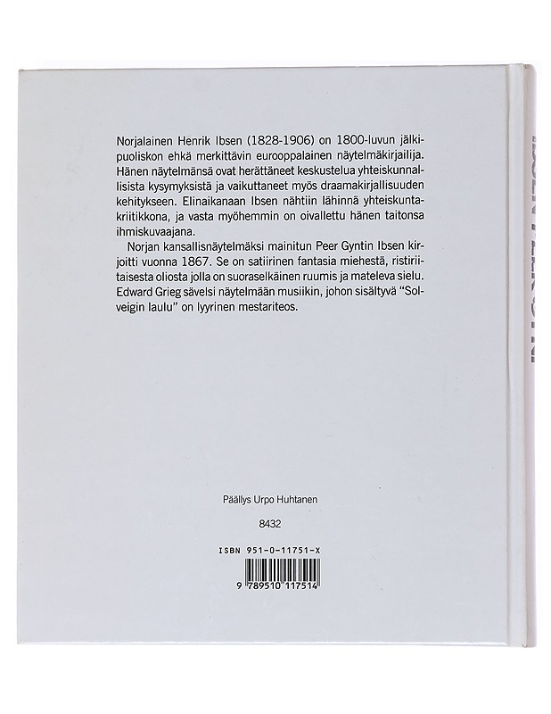 Peer Gynt / näytelmäruno - Ibsen, Henrik - Romaanit ja novellit - 10105554930 - 1