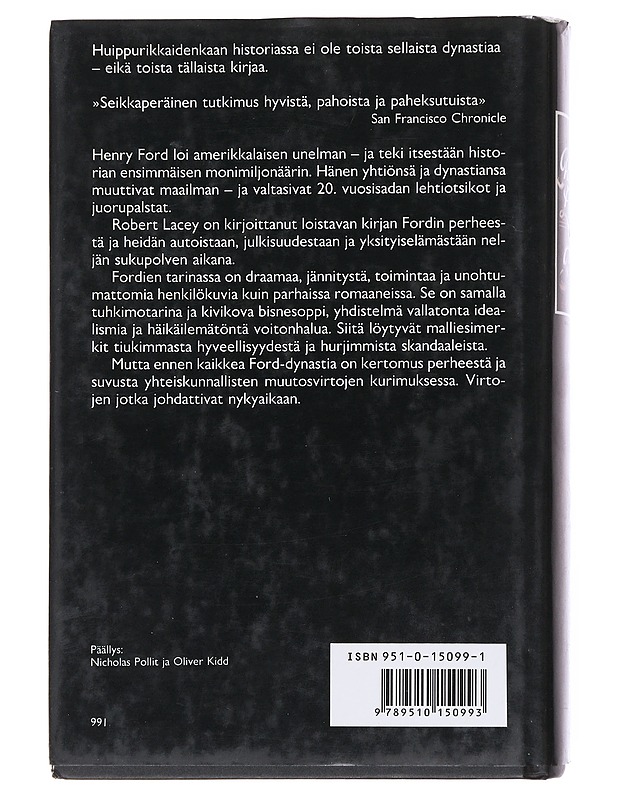 Ford-dynastia - Robert Lacey - Elämäkerrat ja muistelmat - 10105554970 - 1