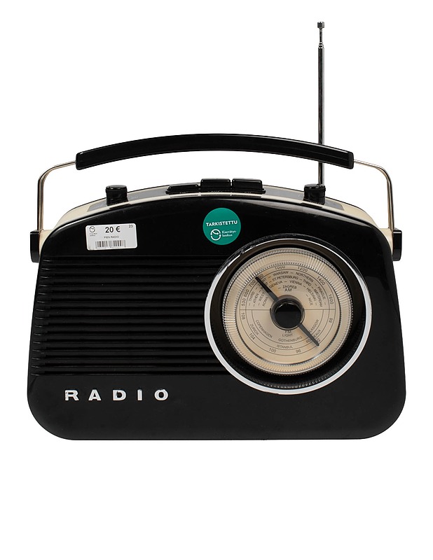 Retro radio - Viihde-elektroniikka - 10105555011 - 1
