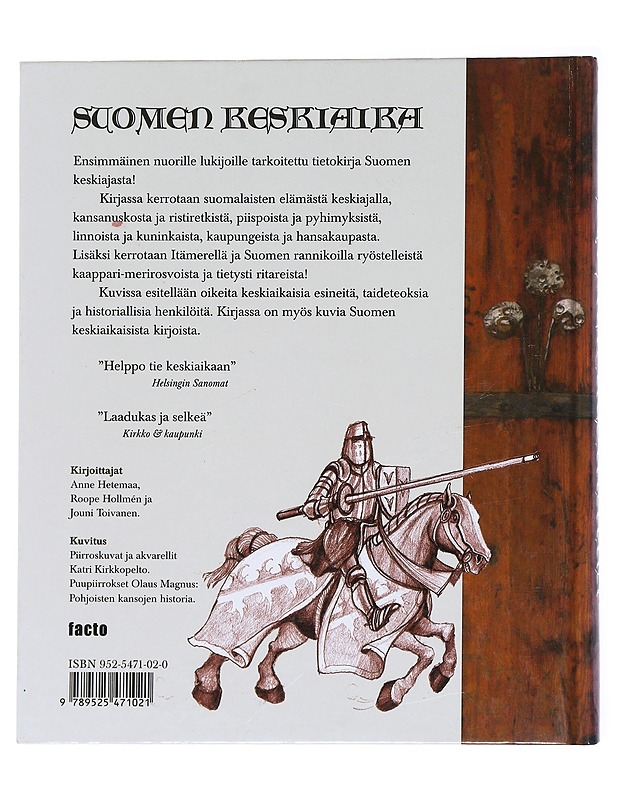 Suomen keskiaika - Hetemaa, Anne - Historiakirjat - 10105555027 - 1