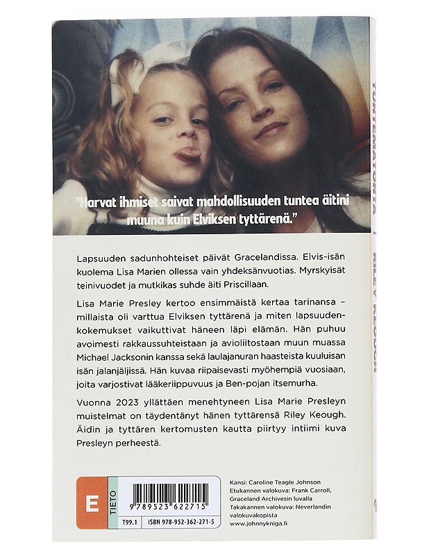 Kohti suurta tuntematonta - Lisa Marie Presley - Elämäkerrat ja muistelmat - 10105555028 - 1