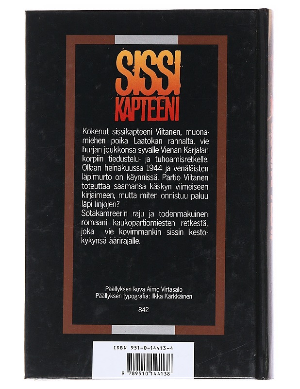 Sissikapteeni - Reino Lehväslaiho - Romaanit ja novellit - 10105555035 - 1