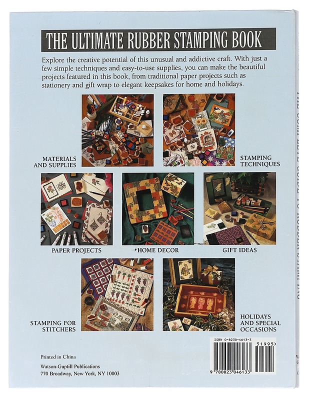 The complete guide to rubber stamping  - Grace Taormina - Harrastekirjat - 10105555045 - 1