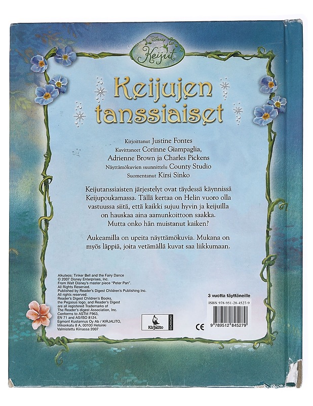 Keijujen tanssiaiset / näyttämökirja - Fontes, Justine - Lastenkirjat - 10105555083 - 1