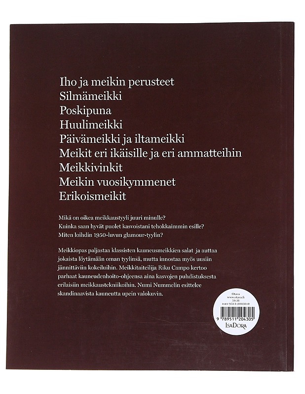 Meikkiopas - Campo, Riku - Tietokirjat ja oppaat - 10105555116 - 1