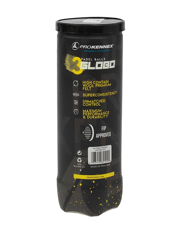 PROKENNEX Globo padelpallot, 3 kpl - Muut urheiluvälineet ja vapaa-aika - 10105555134 - 0