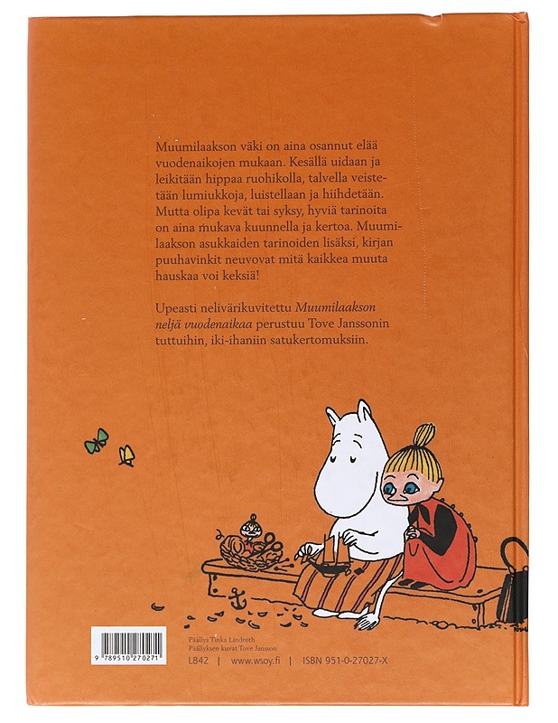 Muumilaakson neljä vuodenaikaa - Jansson, Tove - Lastenkirjat - 10105555193 - 1