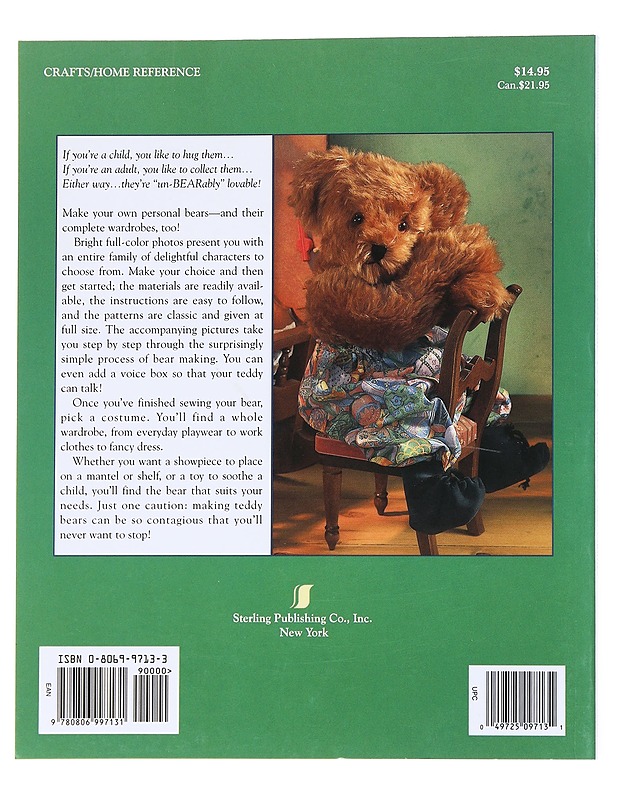 Making Lovable Teddy Bears and Their Clothes - Marion Thielmann and Beate Franz - Kirja lahjaksi - 10105555221 - 1