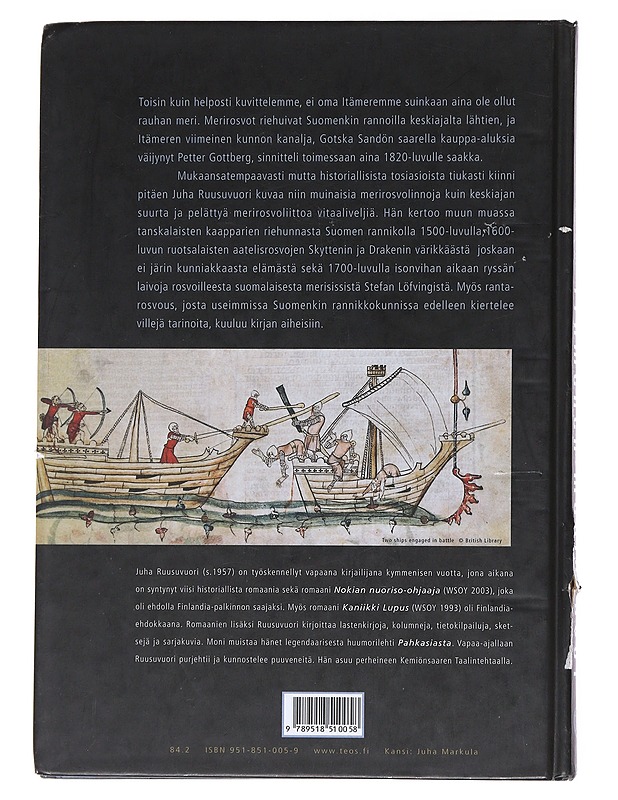 Itämeren merirosvot / piraattitarinoita pohjoisesta - Juha Ruusuvuori - Historiakirjat - 10105555231 - 1