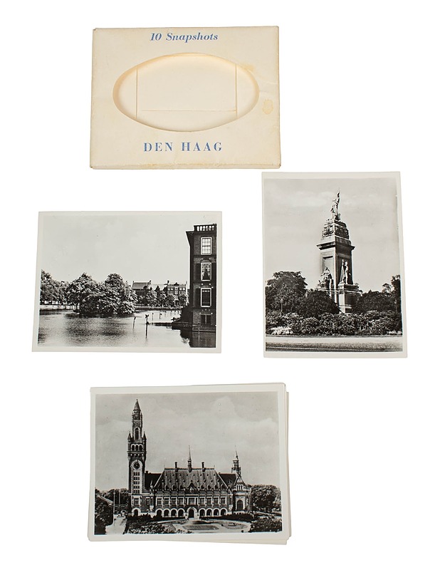 DRC FOTO Den Haag vintage postikorttikansio - Koriste-esineet - 10105555273 - 1