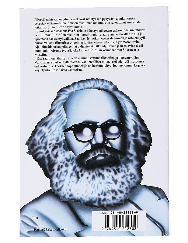Länsimaisen filosofian historia huipulta huipulle Sokrateesta Marxiin - Esa Saarinen - Historiakirjat - 10105555313 - 1