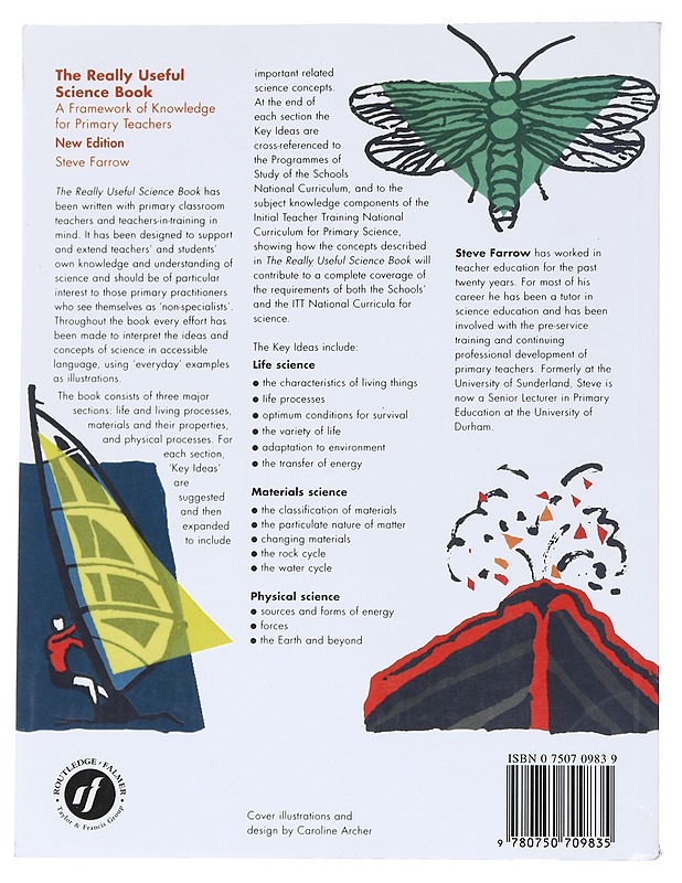 The really useful science book : a framework of knowledge for primary teachers - Steve Farrow - Tietokirjat ja oppaat - 10105555328 - 1