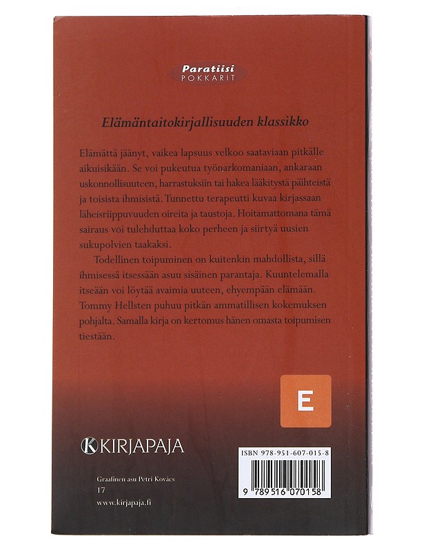 Virtahepo olohuoneessa - Tommy Hellsten - Tietokirjat ja oppaat - 10105555345 - 1