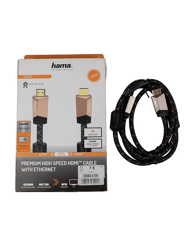 HAMA HDMI-kaapeli 1,5m - Muu elektroniikka - 10105555354 - 0