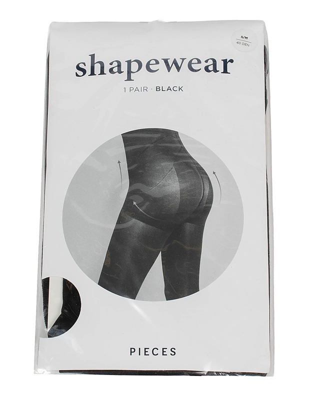 PIECES Shapewear sukkahousut, S/M,  40 den - Alusvaatteet - 10105555380 - 0
