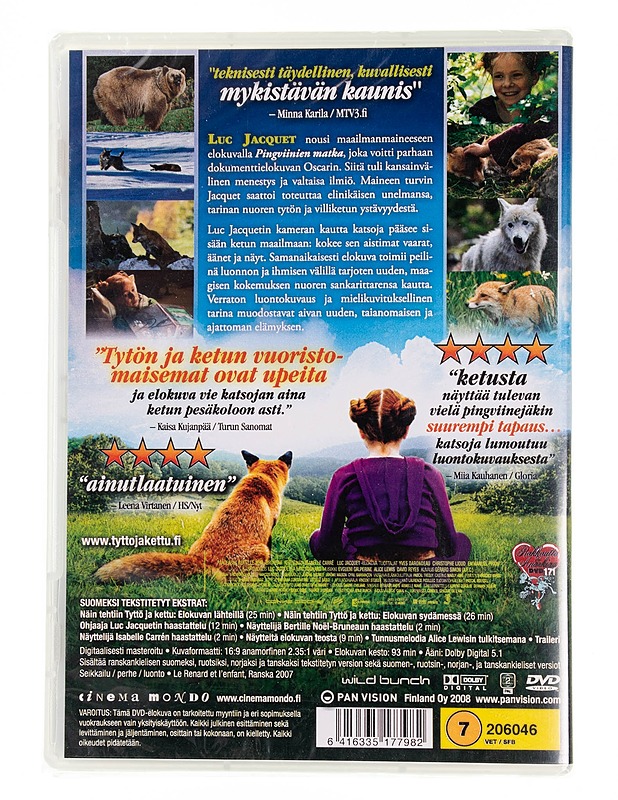 Tyttö ja Kettu - DVD - DVD-elokuvat - 10105555417 - 1
