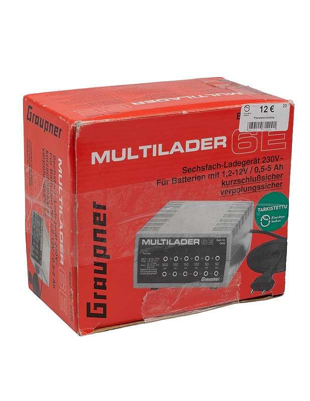 Graupner Multilader 6E 6426 monitoimilaturi - Muu elektroniikka - 10105555425 - 0