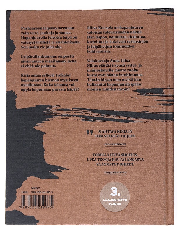 Leipävallankumous / hapanjuuren paluu - Kuusela, Eliisa - Ruokakirjat - 10105555430 - 1
